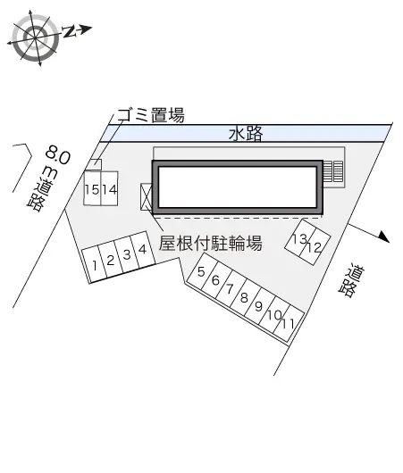 ★手数料０円★福岡市早良区南庄５丁目　月極駐車場（LP）